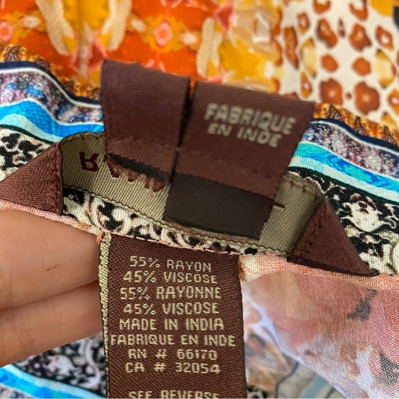 Anthropologie || Ranna Gill Samaire Wide Leg Pants Trousers Floral 0 - Picture 6 of 9